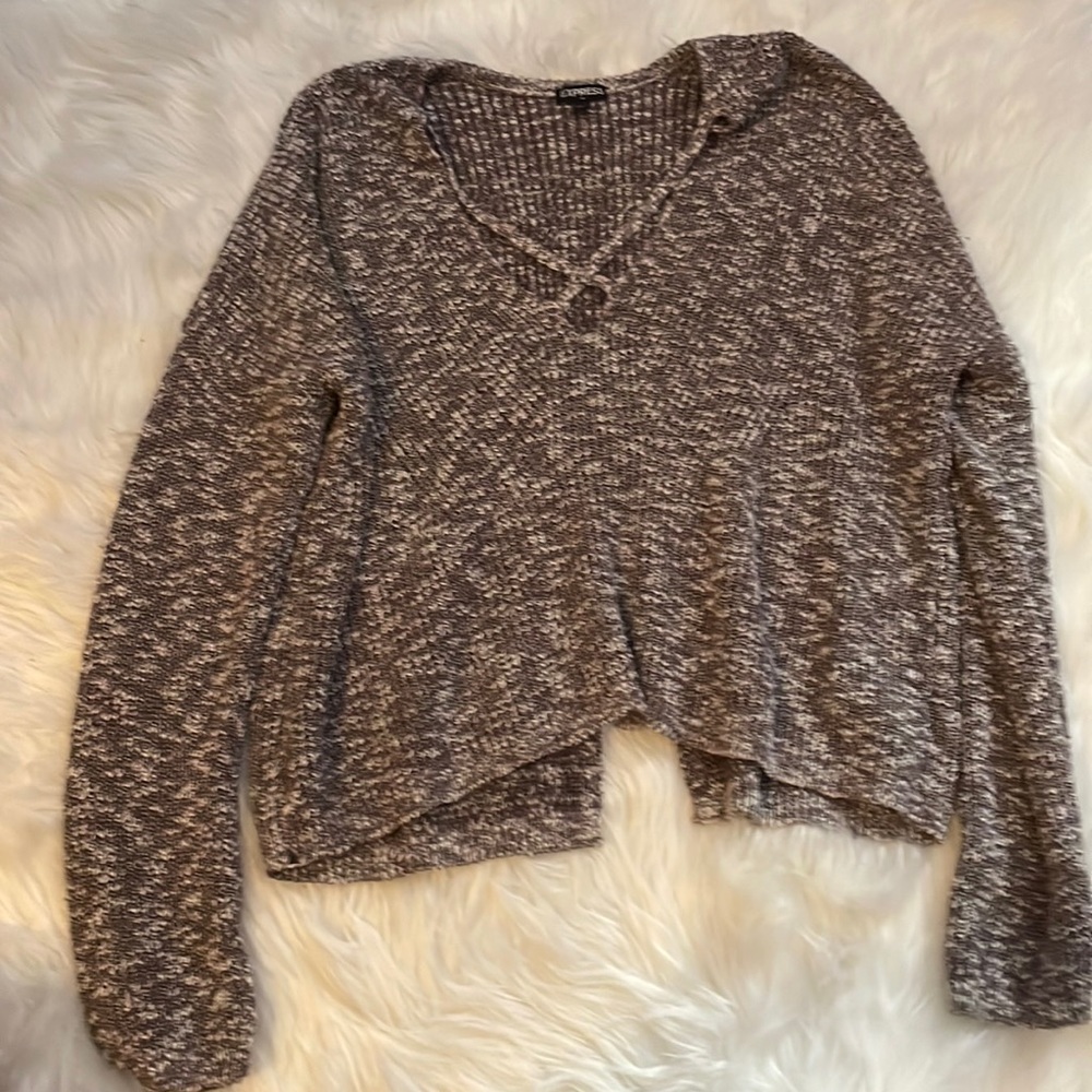 Purplish white  sweater!